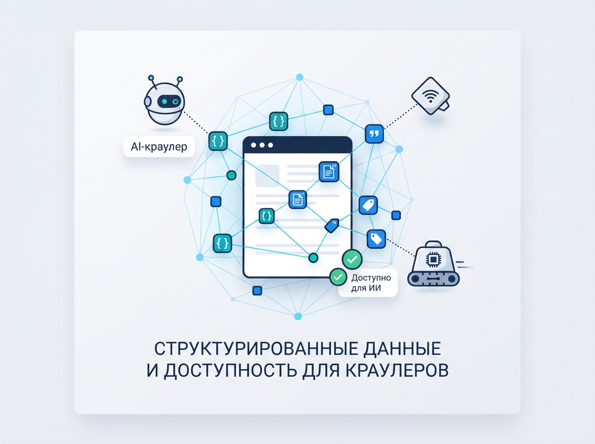 Структурированные данные и доступность сайта для AI-краулеров