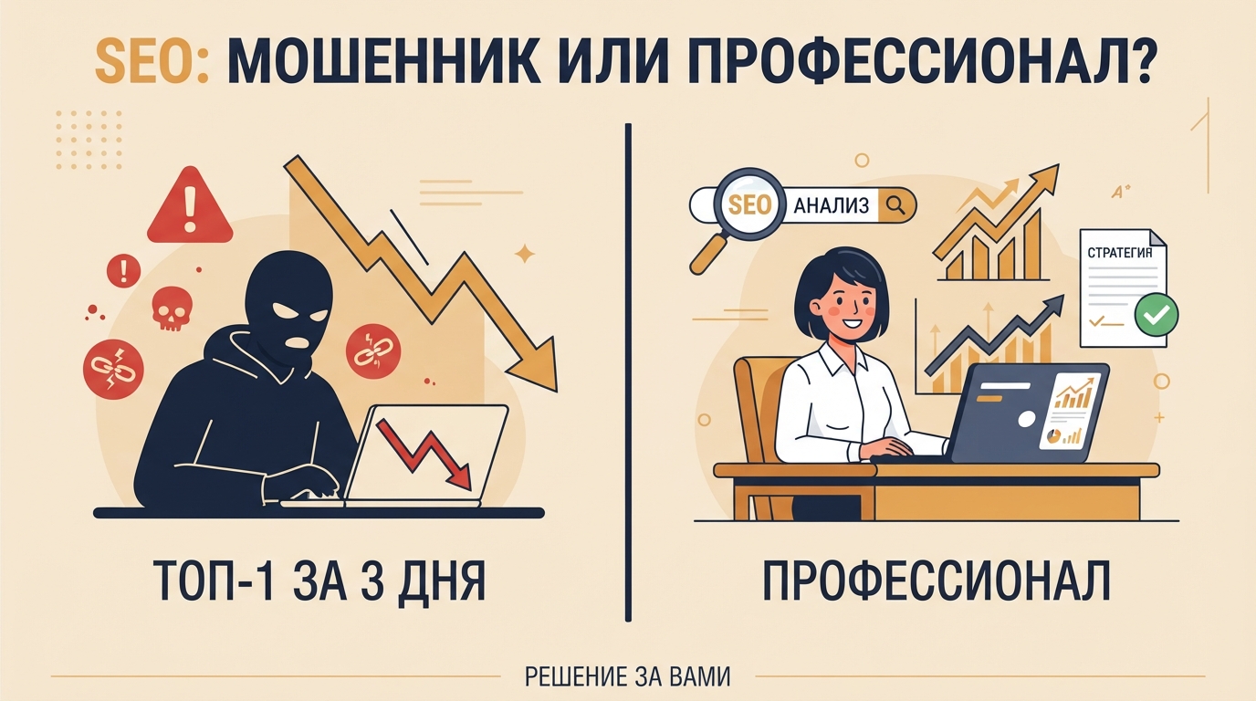 SEO-специалист — мошенник? Кто позорит профессию, а кто реально работает