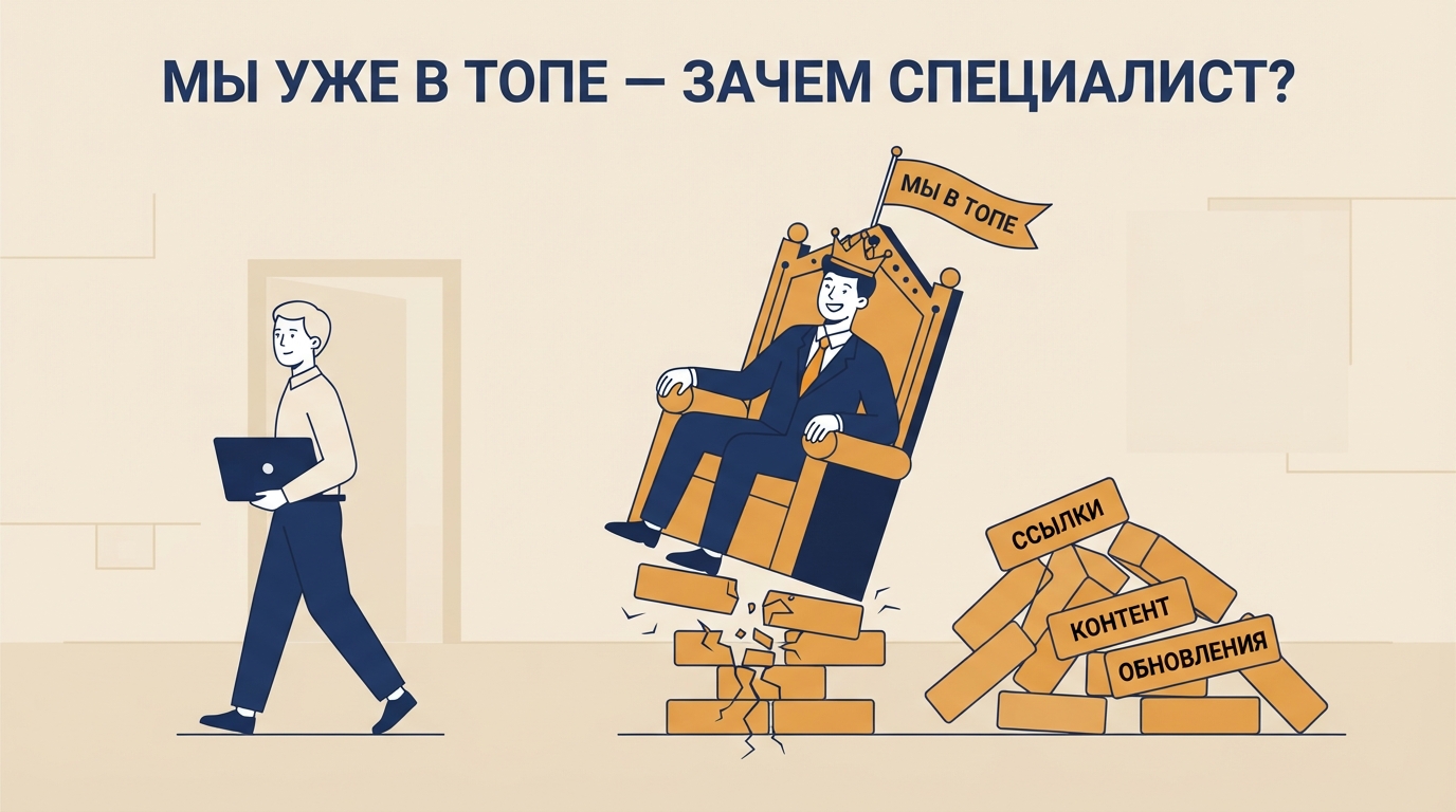 Мы в топе — значит, топ никуда не денется? Что происходит после ухода специалиста